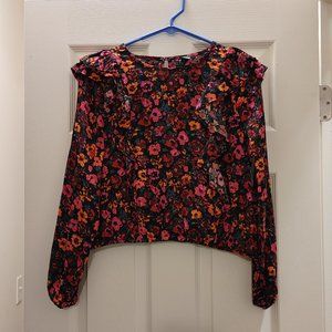 Women's floral blouse